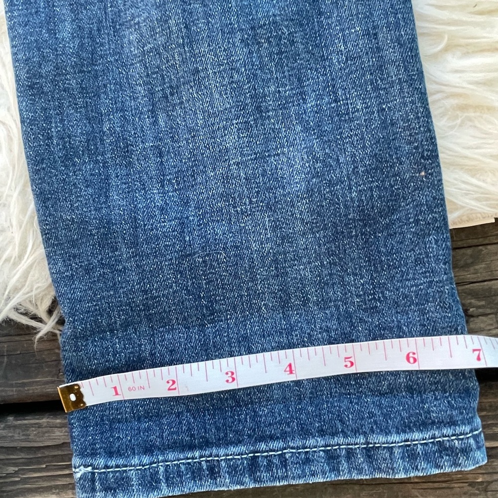 Anthropologie Blue and Gray Patchwork Jeans - Picture 8 of 12